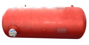 Tanque de armazenamento vertical de circulação de baixa pressão